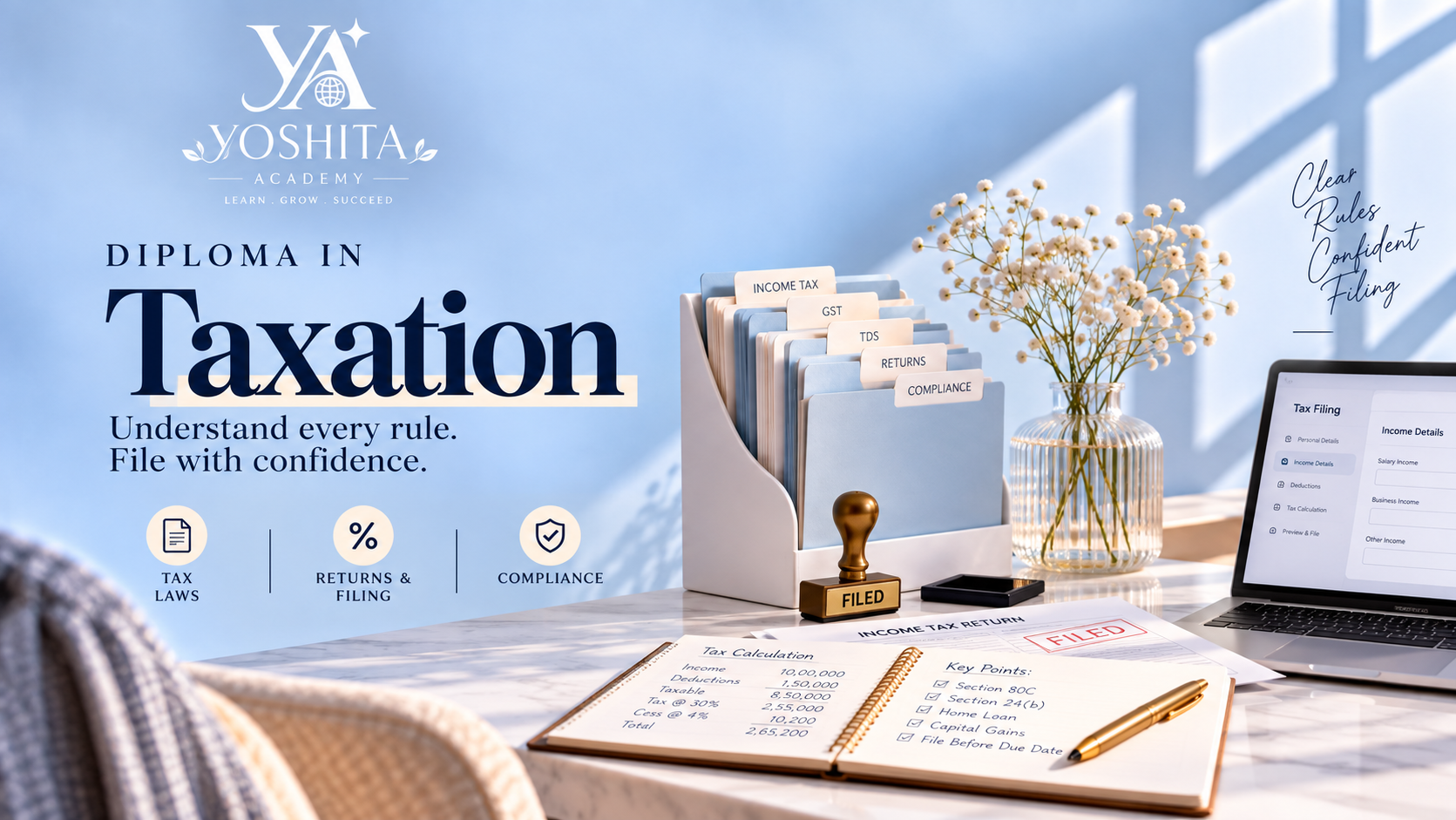 Diploma in Taxation course image